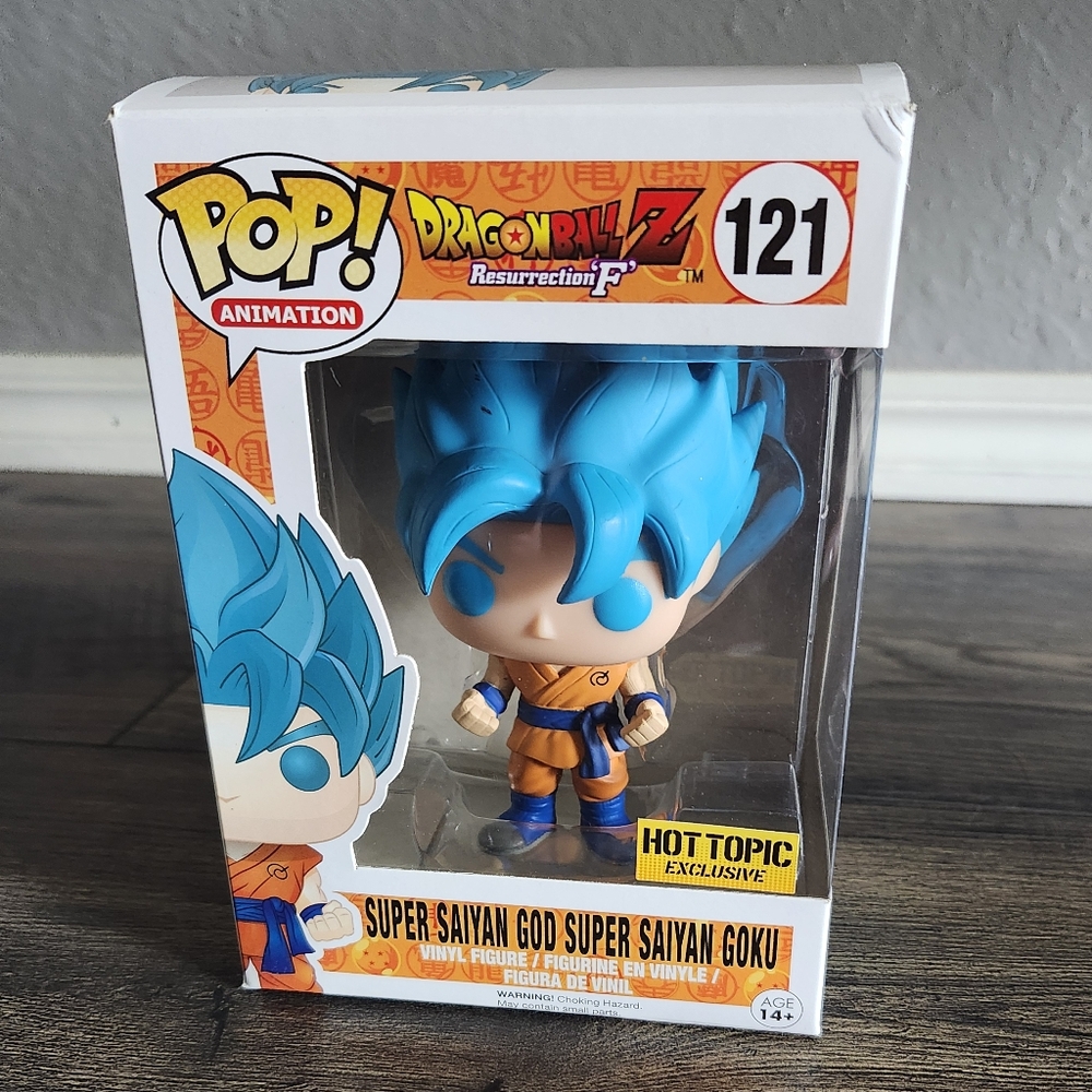 Funko Pop! Super Saiyan God Super Saiyan Goku - Dragonball Z (# 121)
